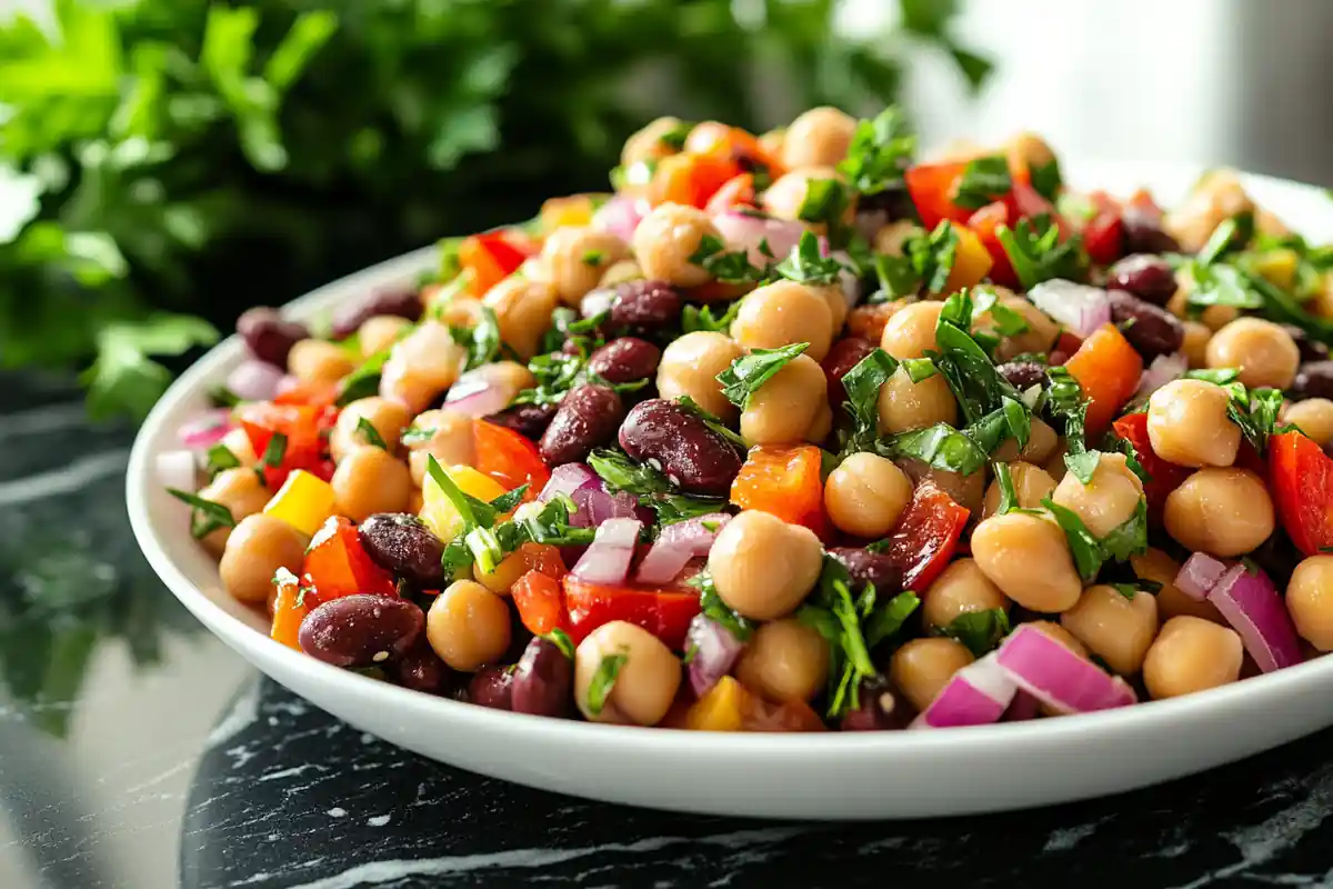 Why should you eat a dense bean salad today?